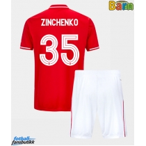 Nottingham Forest Oleksandr Zinchenko #35 Hjemmedraktsett Barn 2025-26 Kortermet (+ Korte bukser)